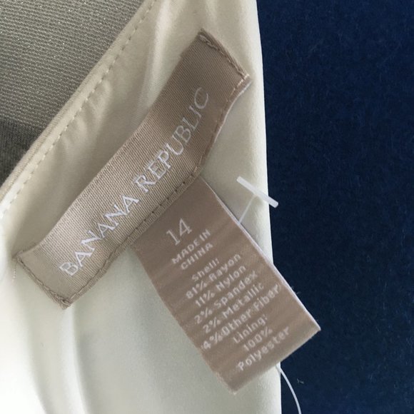 Banana Republic Sheath Dress SZ:14 - Picture 3 of 7